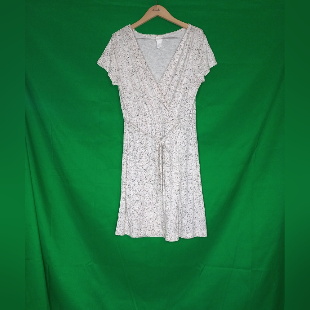 Polka dot midi dress